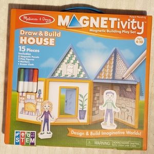 Melissa & Doug Magnetivity Magnetic Building Play